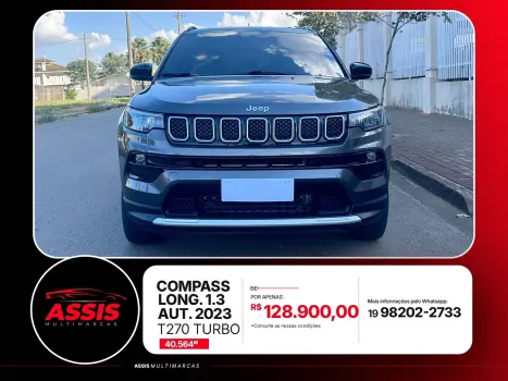 JEEP Compass 1.3 16V 4P FLEX T270 TURBO AUTOMÁTICO, Foto 2