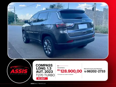 JEEP Compass 1.3 16V 4P FLEX T270 TURBO AUTOMÁTICO, Foto 5