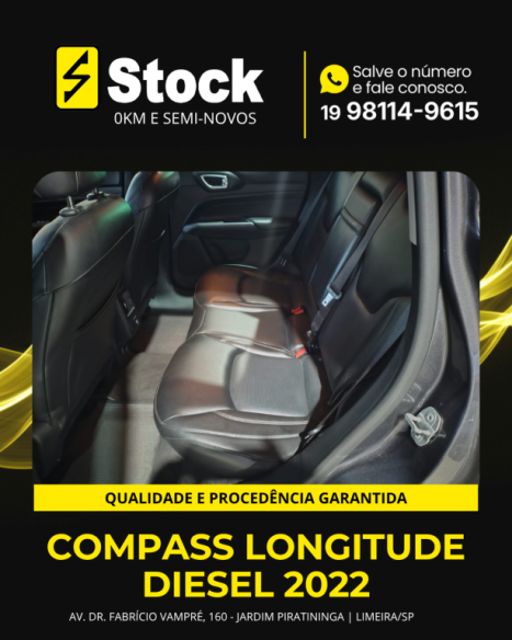 JEEP Compass 2.0 16V 4P 350 LONGITUDE 4X4 TURBO DIESEL AUTOM�TICO, Foto 7