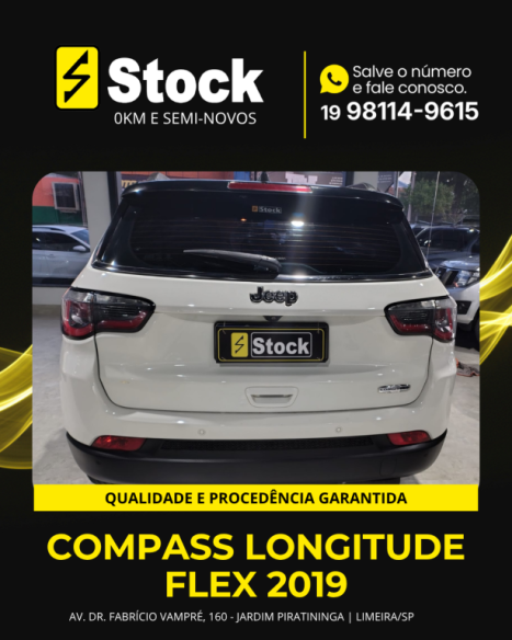 JEEP Compass 2.0 16V 4P LONGITUDE FLEX AUTOM�TICO, Foto 4