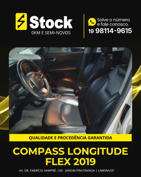 JEEP Compass 2.0 16V 4P LONGITUDE FLEX AUTOM�TICO, Foto 6