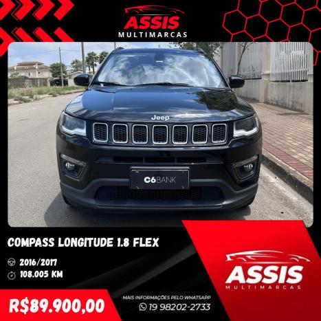 JEEP Compass 2.0 16V 4P LONGITUDE FLEX AUTOMTICO, Foto 2