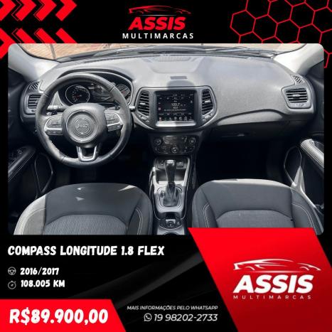 JEEP Compass 2.0 16V 4P LONGITUDE FLEX AUTOMTICO, Foto 9