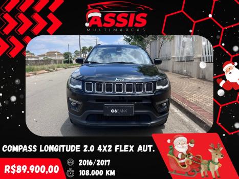 JEEP Compass 2.0 16V 4P LONGITUDE FLEX AUTOMTICO, Foto 2