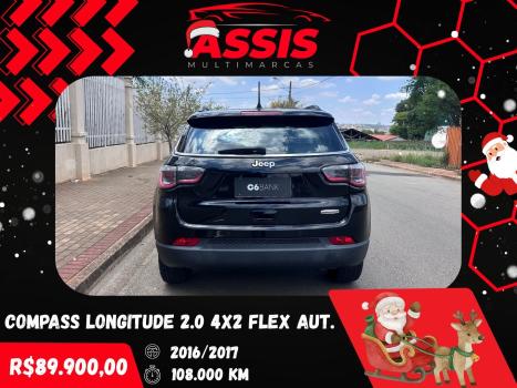 JEEP Compass 2.0 16V 4P LONGITUDE FLEX AUTOMTICO, Foto 6