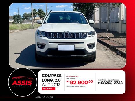 JEEP Compass 2.0 16V 4P LONGITUDE FLEX AUTOM�TICO, Foto 2