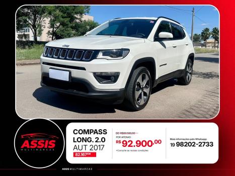JEEP Compass 2.0 16V 4P LONGITUDE FLEX AUTOM�TICO, Foto 3