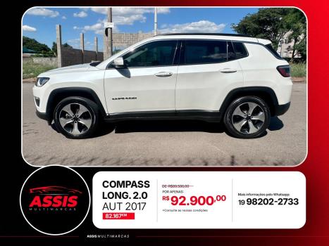 JEEP Compass 2.0 16V 4P LONGITUDE FLEX AUTOM�TICO, Foto 4