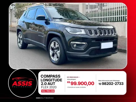 JEEP Compass 2.0 16V 4P LONGITUDE FLEX AUTOM�TICO, Foto 1