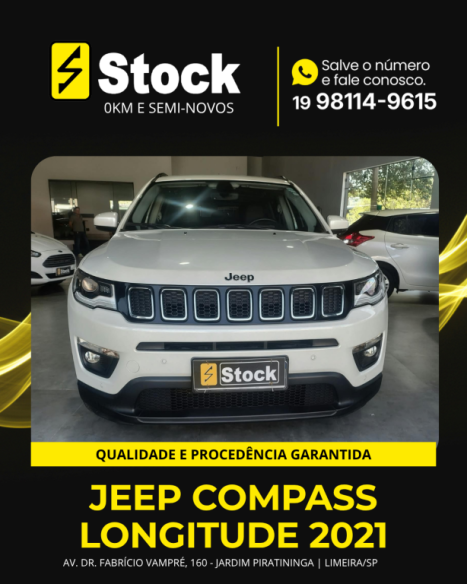 JEEP Compass 2.0 16V 4P LONGITUDE FLEX AUTOM�TICO, Foto 1