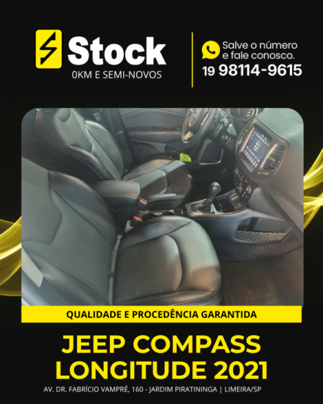 JEEP Compass 2.0 16V 4P LONGITUDE FLEX AUTOM�TICO, Foto 8