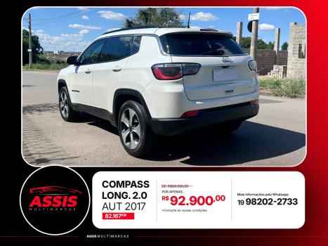 JEEP Compass 2.0 16V 4P LONGITUDE FLEX AUTOMÁTICO, Foto 5