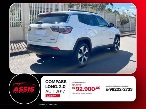 JEEP Compass 2.0 16V 4P LONGITUDE FLEX AUTOMÁTICO, Foto 7