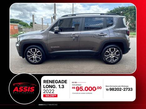 JEEP Renegade 1.3 16V 4P FLEX T270 LONGITUDE TURBO AUTOM�TICO, Foto 4