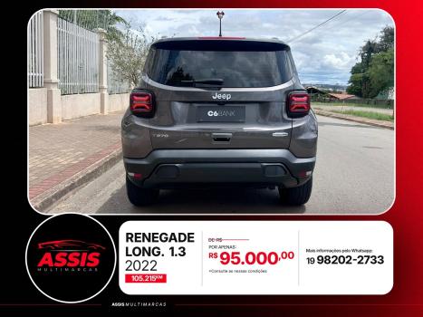 JEEP Renegade 1.3 16V 4P FLEX T270 LONGITUDE TURBO AUTOM�TICO, Foto 6