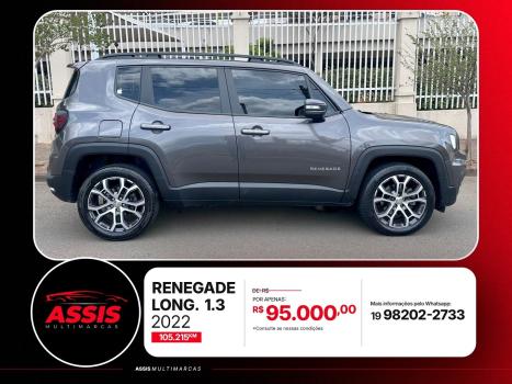 JEEP Renegade 1.3 16V 4P FLEX T270 LONGITUDE TURBO AUTOM�TICO, Foto 8