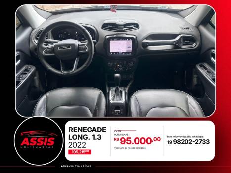 JEEP Renegade 1.3 16V 4P FLEX T270 LONGITUDE TURBO AUTOM�TICO, Foto 9