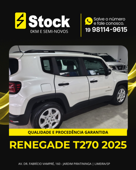 JEEP Renegade 1.3 16V 4P FLEX T270 TURBO AUTOMÁTICO, Foto 5