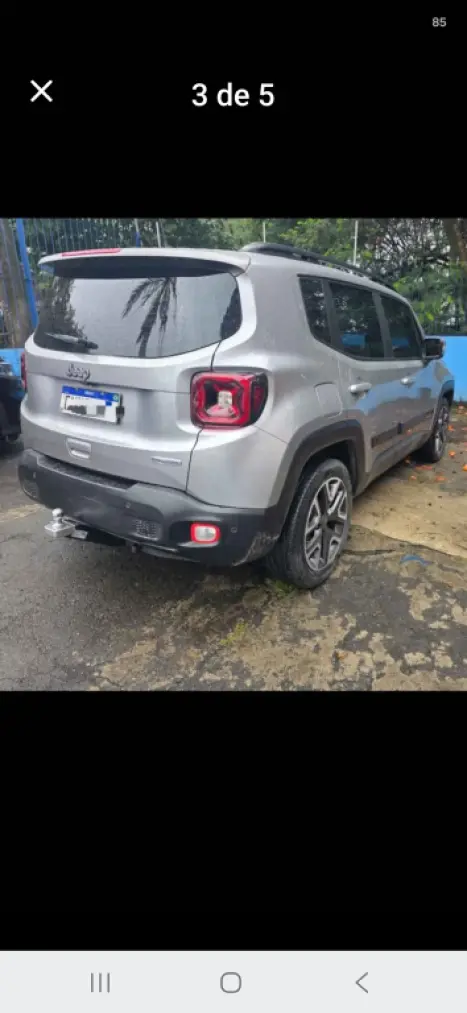 JEEP Renegade 1.8 16V 4P FLEX LONGITUDE AUTOM�TICO, Foto 4