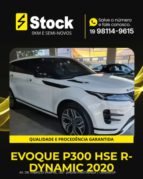 LAND ROVER Range Rover Evoque 2.0 16V P300 HSE R-DYNAMIC AWD AUTOM�TICO, Foto 2