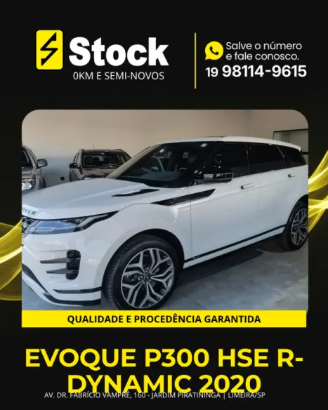 LAND ROVER Range Rover Evoque 2.0 16V P300 HSE R-DYNAMIC AWD AUTOM�TICO, Foto 3