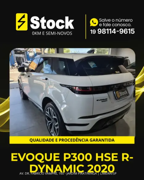 LAND ROVER Range Rover Evoque 2.0 16V P300 HSE R-DYNAMIC AWD AUTOM�TICO, Foto 4