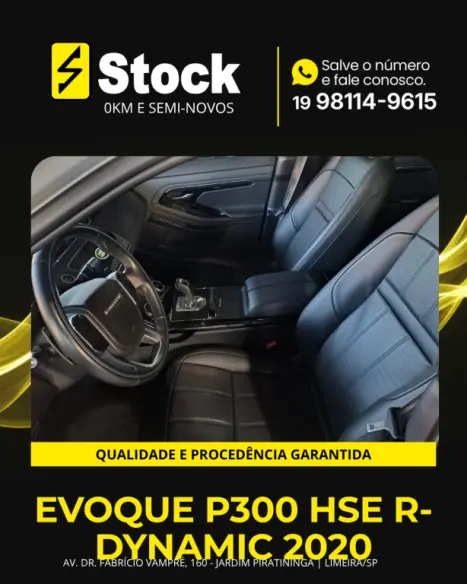 LAND ROVER Range Rover Evoque 2.0 16V P300 HSE R-DYNAMIC AWD AUTOM�TICO, Foto 7