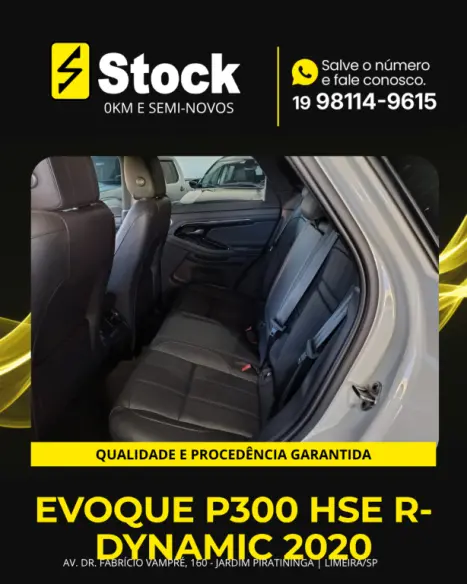 LAND ROVER Range Rover Evoque 2.0 16V P300 HSE R-DYNAMIC AWD AUTOM�TICO, Foto 9