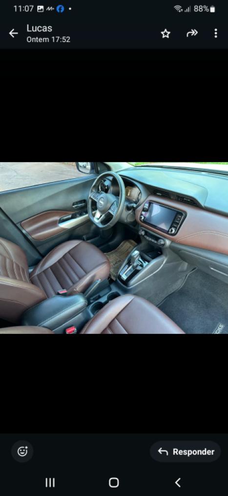 NISSAN Kicks 1.6 16V 4P FLEXSTART EXCLUSIVE XTRONIC AUTOMTICO CVT, Foto 3