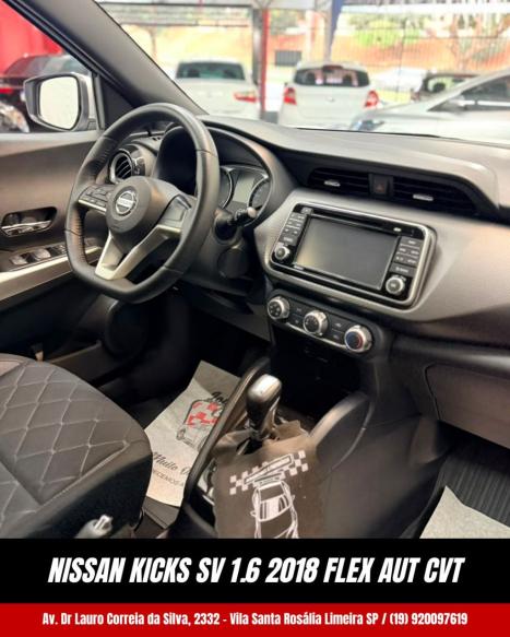 NISSAN Kicks 1.6 16V 4P FLEX SV X-TRONIC AUTOM�TICO CVT, Foto 7