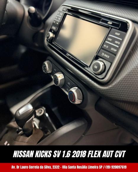 NISSAN Kicks 1.6 16V 4P FLEX SV X-TRONIC AUTOM�TICO CVT, Foto 8