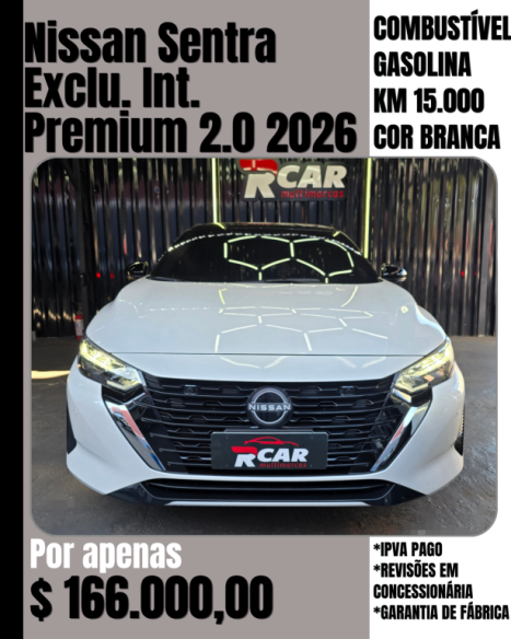 NISSAN Sentra 2.0 16V 4P EXCLUSIVE AUTOM�TICO, Foto 3