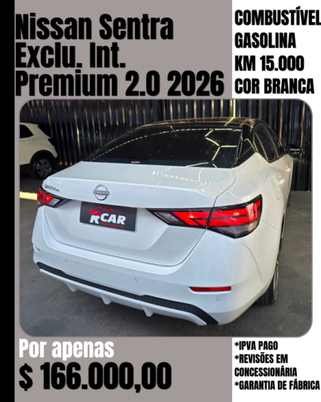 NISSAN Sentra 2.0 16V 4P EXCLUSIVE AUTOM�TICO, Foto 4