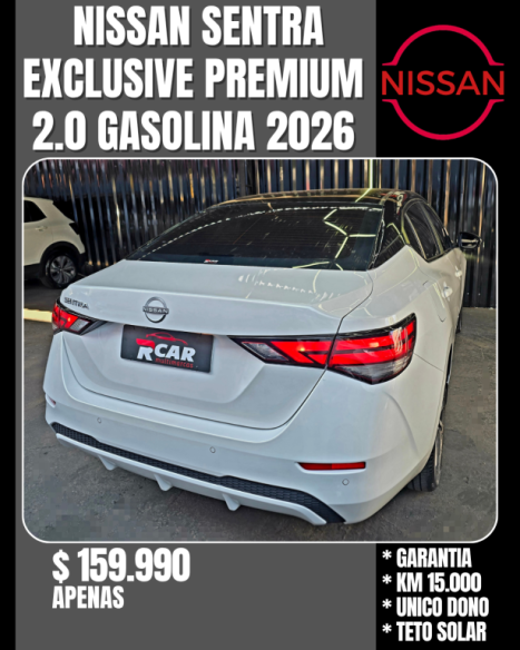 NISSAN Sentra 2.0 16V 4P EXCLUSIVE AUTOMÁTICO, Foto 2