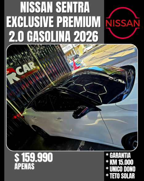 NISSAN Sentra 2.0 16V 4P EXCLUSIVE AUTOMÁTICO, Foto 7
