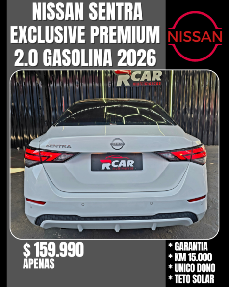 NISSAN Sentra 2.0 16V 4P EXCLUSIVE AUTOMÁTICO, Foto 10