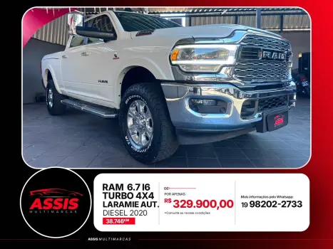 RAM 2500 6.7 I6 24V SLT CABINE DUPLA TURBO DIESEL LARAMIE 4X4 AUTOM�TICO, Foto 1