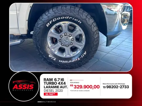RAM 2500 6.7 I6 24V SLT CABINE DUPLA TURBO DIESEL LARAMIE 4X4 AUTOM�TICO, Foto 5
