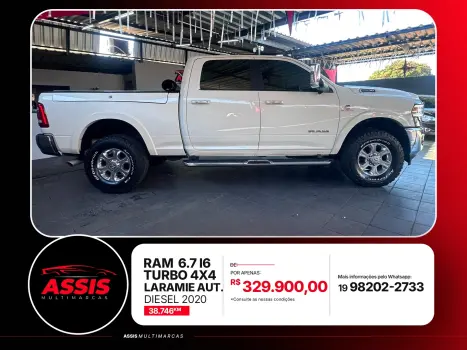 RAM 2500 6.7 I6 24V SLT CABINE DUPLA TURBO DIESEL LARAMIE 4X4 AUTOM�TICO, Foto 6