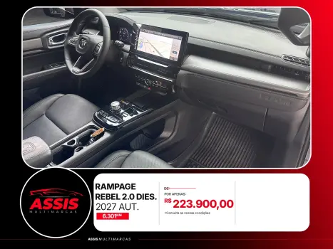 RAM Rampage 2.0 4P TURBO DIESEL REBEL 4X4 AUTOMÁTICO, Foto 10