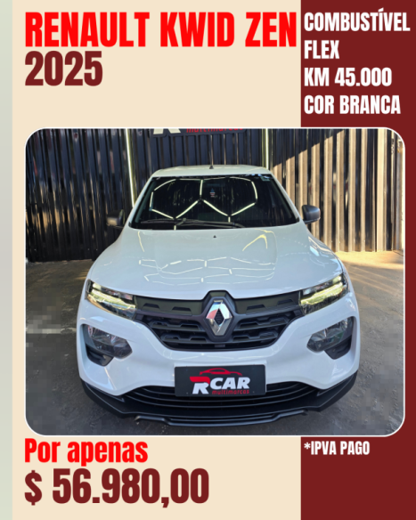 RENAULT Kwid 1.0 12V 4P SCE FLEX ZEN, Foto 6