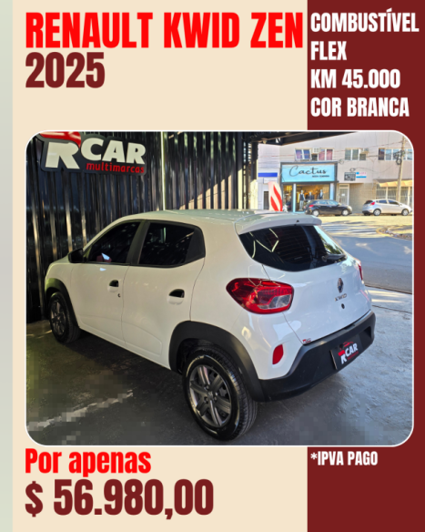 RENAULT Kwid 1.0 12V 4P SCE FLEX ZEN, Foto 7