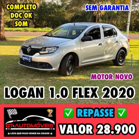 RENAULT Logan 1.0 12V 4P FLEX SCE AUTHENTIQUE, Foto 1