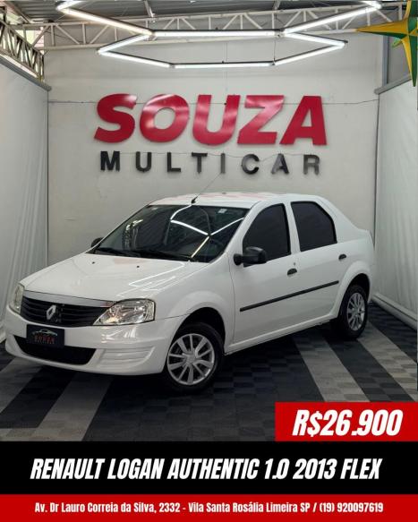 RENAULT Logan 1.0 16V 4P FLEX AUTHENTIQUE, Foto 1