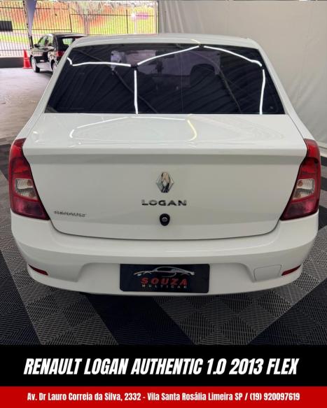 RENAULT Logan 1.0 16V 4P FLEX AUTHENTIQUE, Foto 4