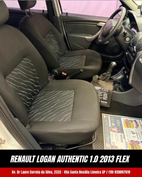 RENAULT Logan 1.0 16V 4P FLEX AUTHENTIQUE, Foto 9