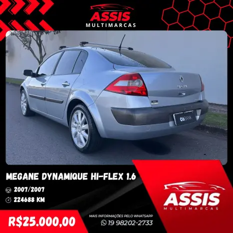 RENAULT Megane Sedan 1.6 16V 4P FLEX DYNAMIQUE, Foto 5