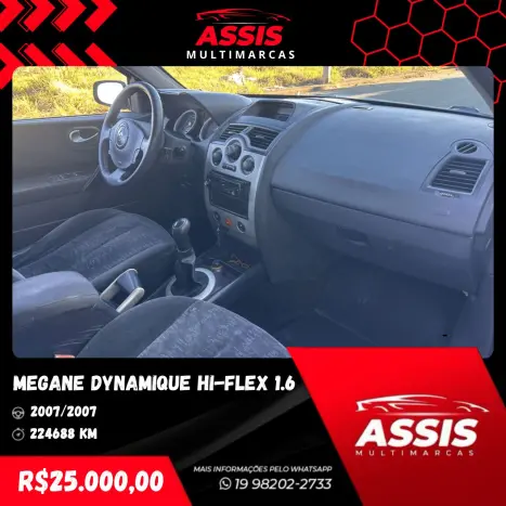 RENAULT Megane Sedan 1.6 16V 4P FLEX DYNAMIQUE, Foto 10