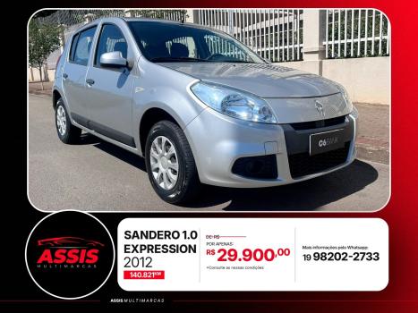 RENAULT Sandero 1.0 16V 4P FLEX EXPRESSION, Foto 1