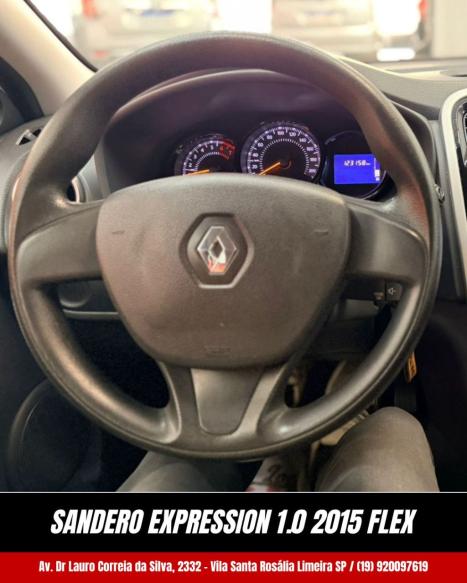 RENAULT Sandero 1.0 12V 4P FLEX SCE EXPRESSION, Foto 9